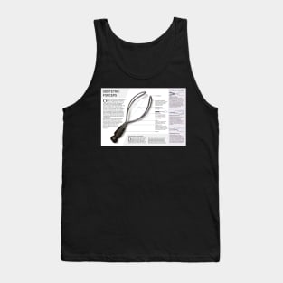 Informational Obstetric Forceps Poster Tank Top